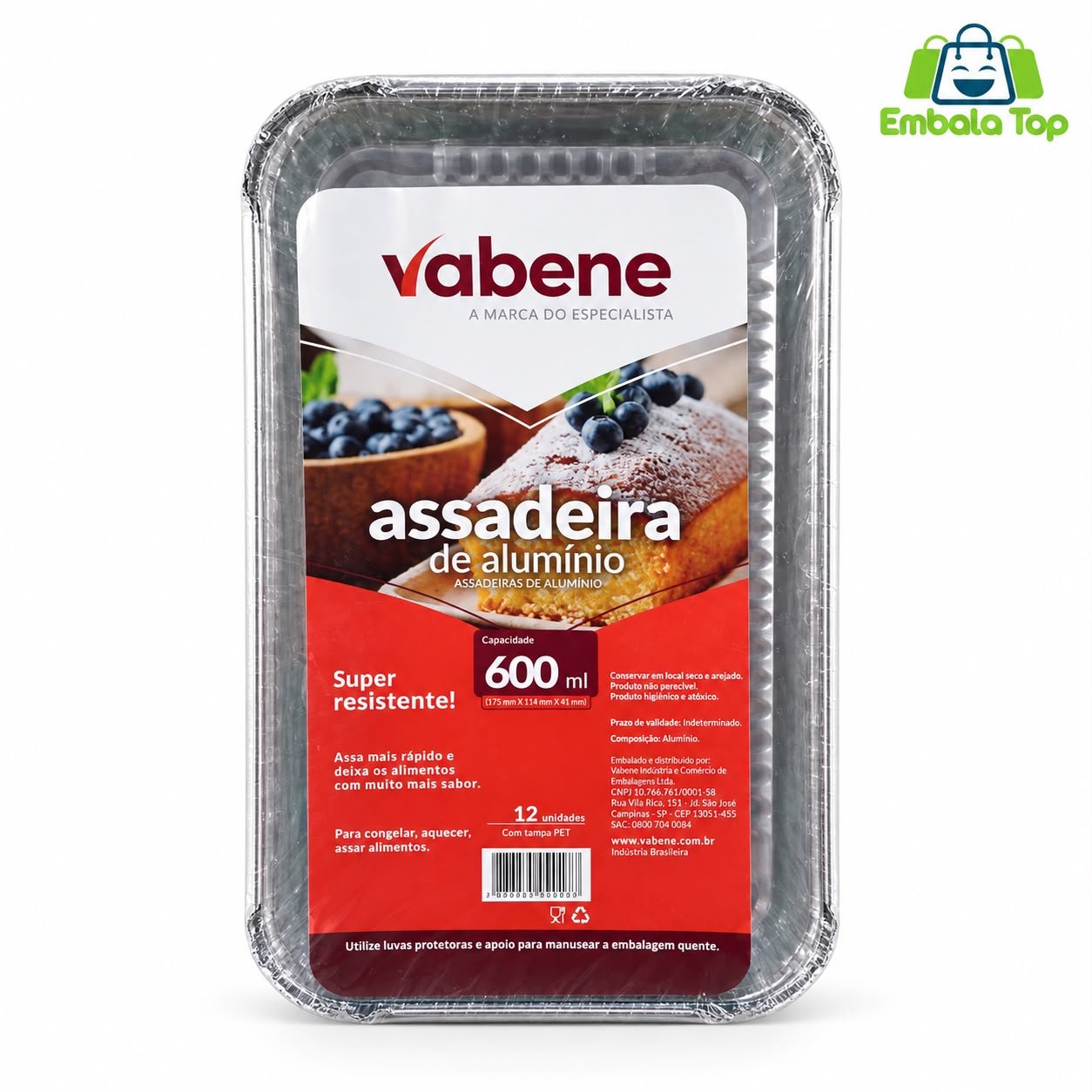 BANDEJA ALUMINIO  RET. 220 ML 200UND