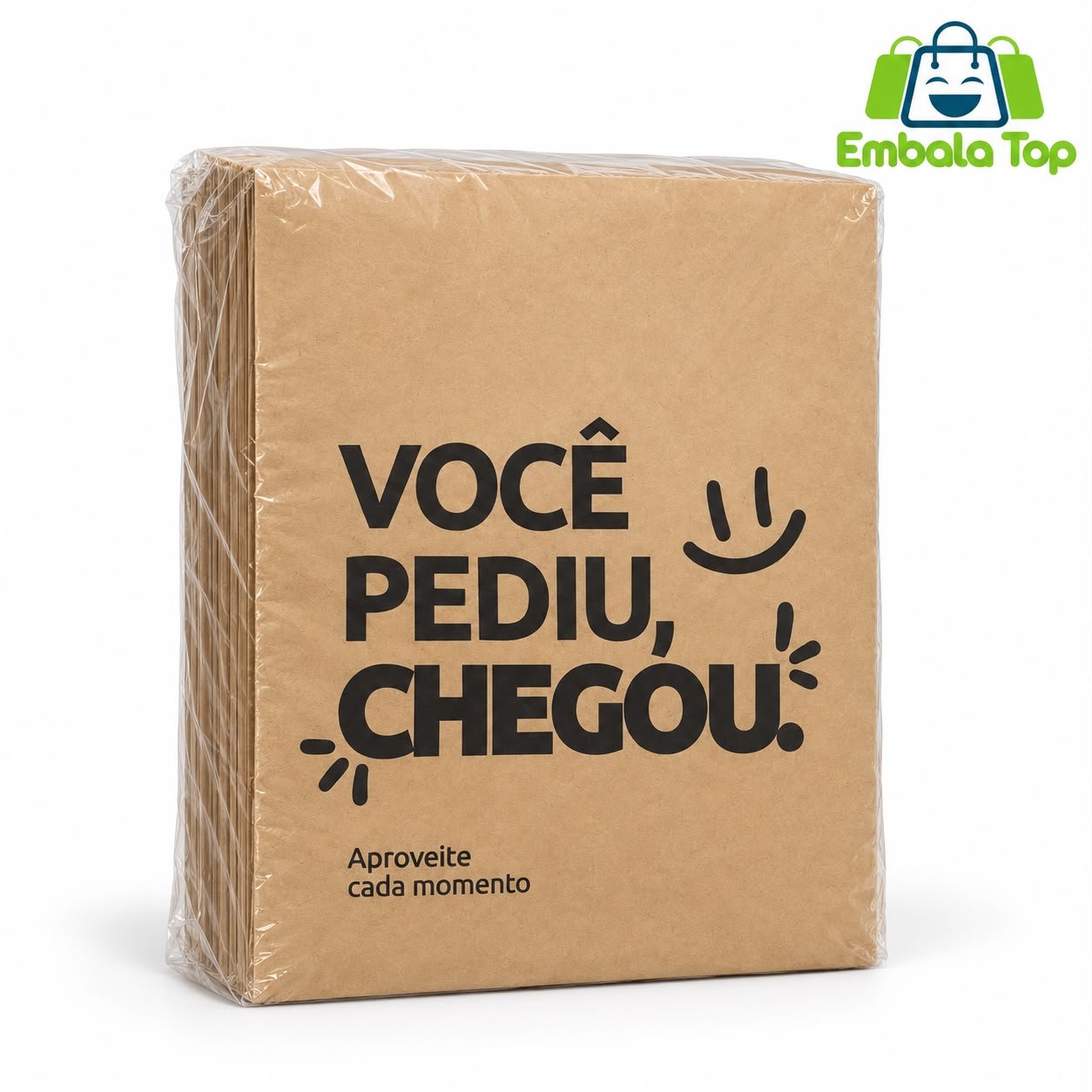 SACO KRAFIT 32X22X12 LISO DELIVERY  (M)