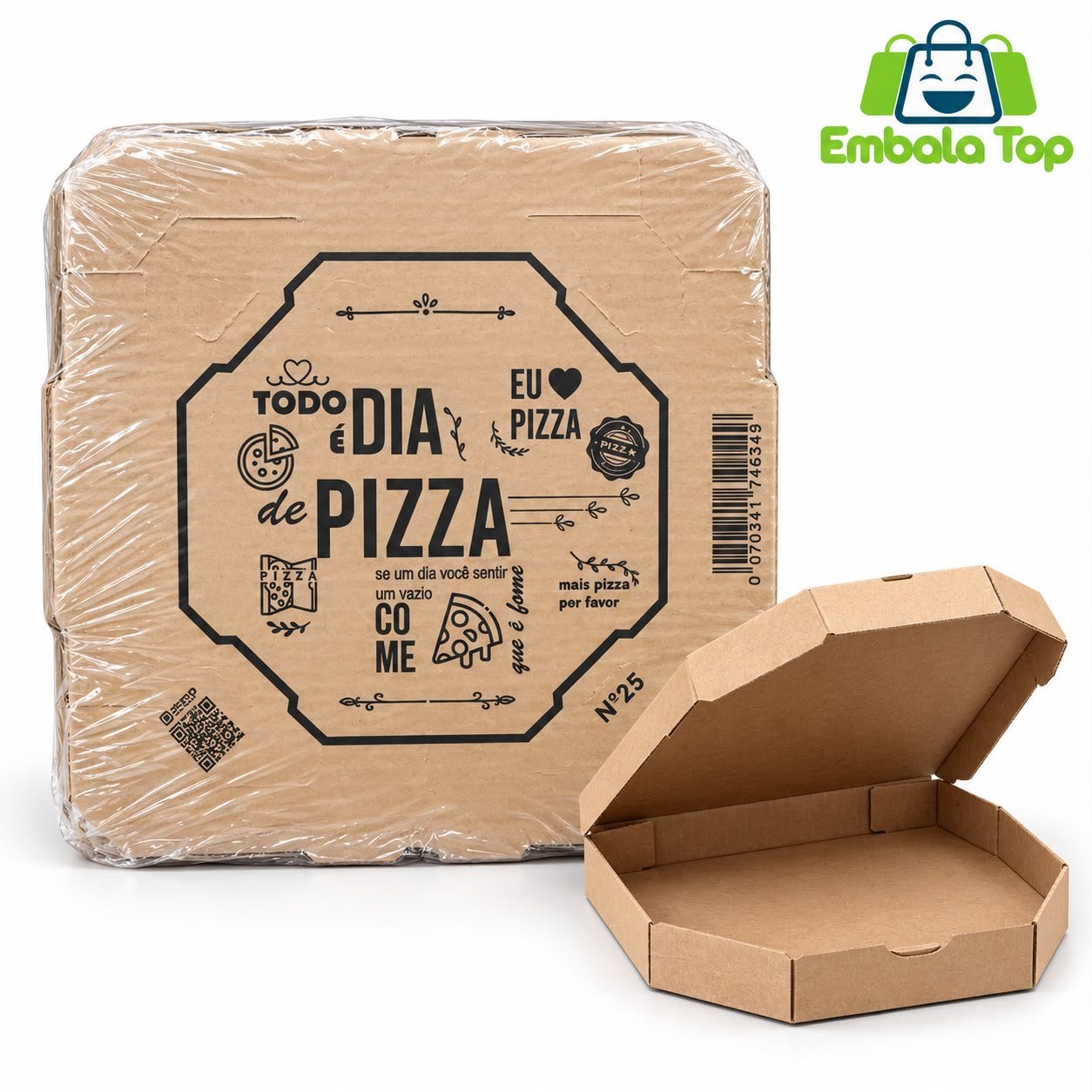 CAIXA P/PIZZA Nº25   25UND