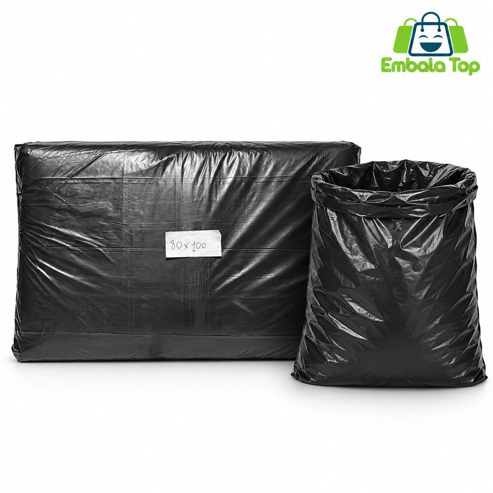 SACOLA PRETA 80X100 EXTRA G  REFORÇADA