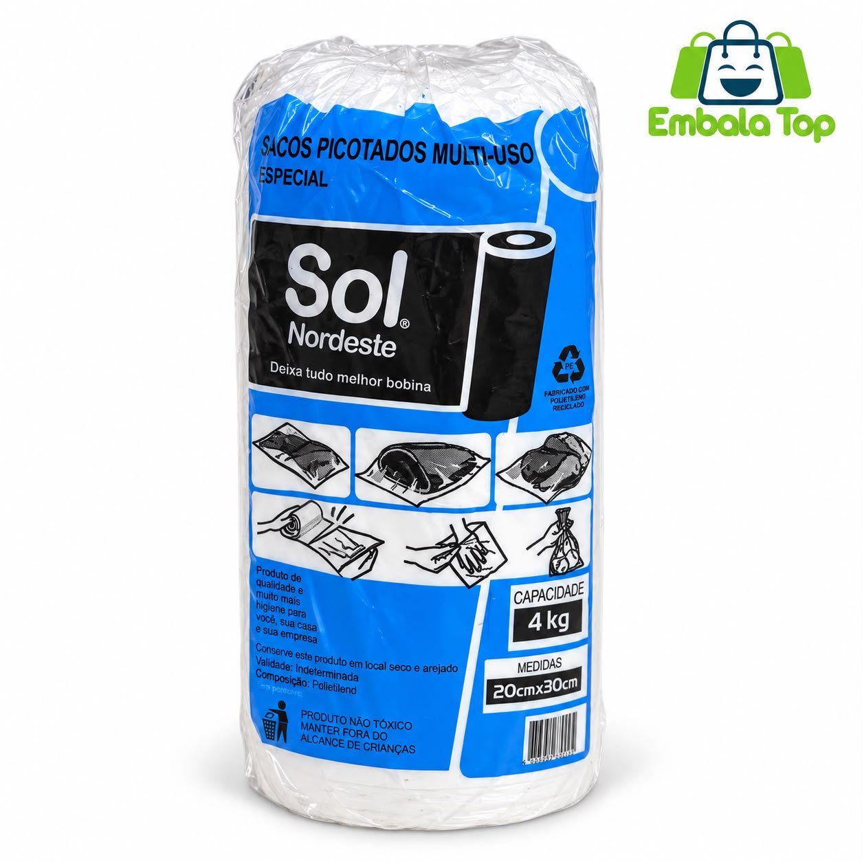 BOBINA 20X30 1K ESPECIAL (AZUL)